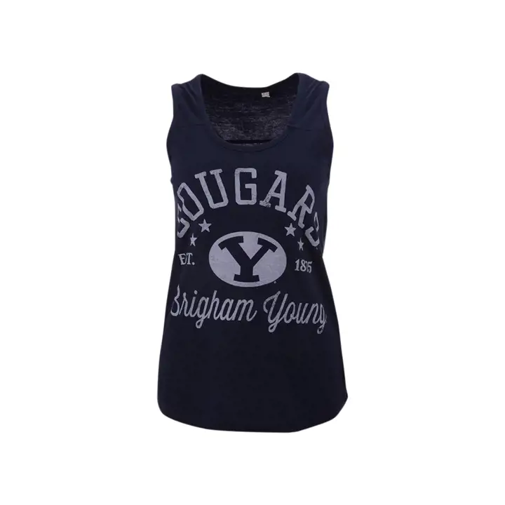 Maillot sans manches femme BYU Cougars NCAA 20 bleu marine