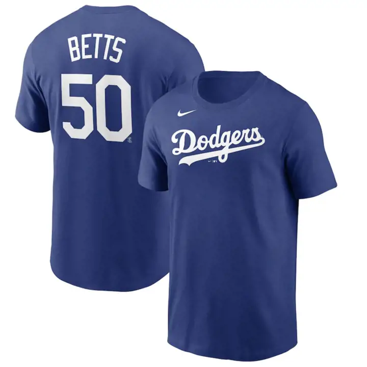 T-shirt MLB Nike N&N Dodgers Mookie Betts rbl