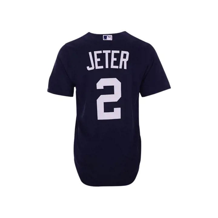 Maillot replica joueur Nike MLB Yankees Coop Derek Jeter marine