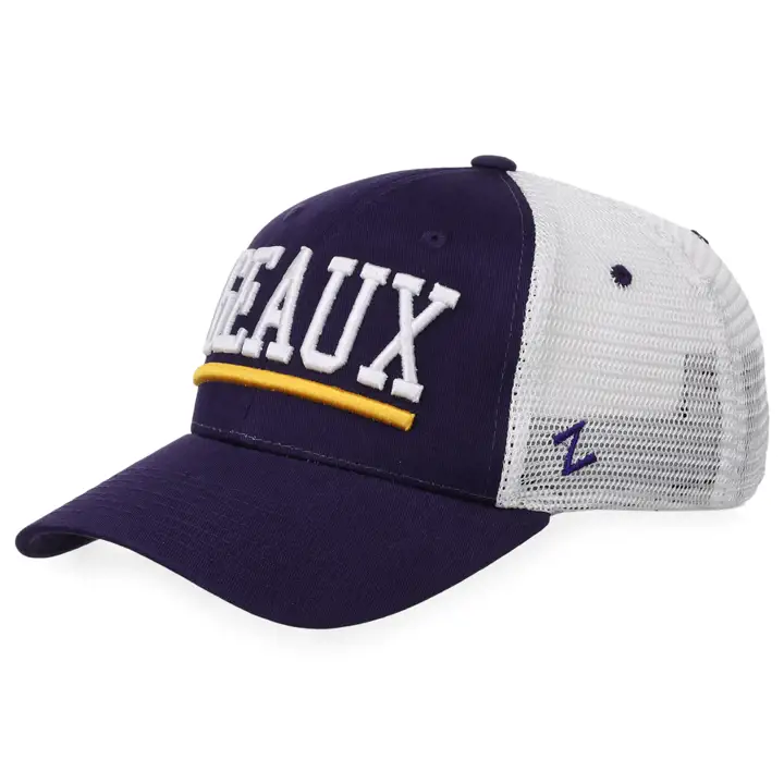 L.S.U. NCAA Casquette Trucker pur/blc