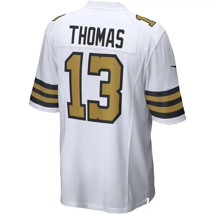 Maillot de match NFL des New Orleans Saints Michael Thomas BLA/OR