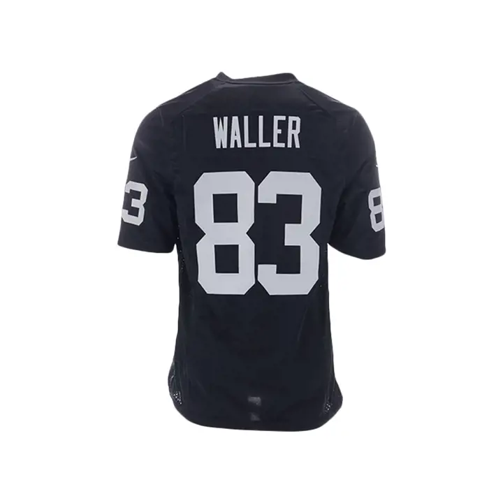 Maillot de match NFL LV Raiders Darren Waller noir