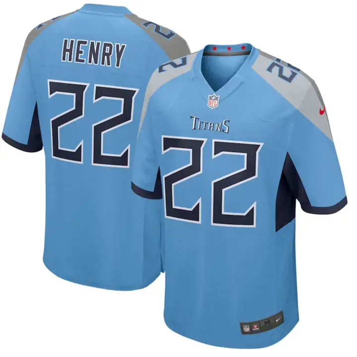 Maillot de match NFL Tennessee Titans Derrick Henry LBL