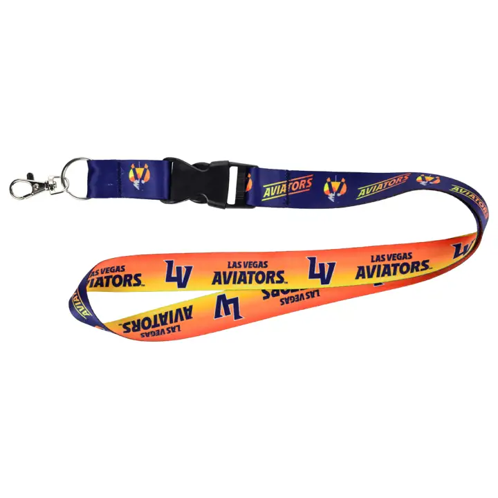 "Cordon porte-clés de 2,5 cm Las Vegas Aviators avec boucle détachable"