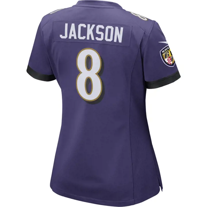 Maillot de match NFL Baltimore Ravens Femme Lamar Jackson VIO
