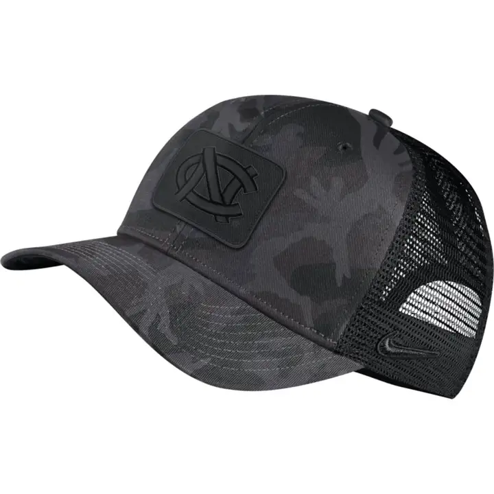 North Carolina Tar Heels NCAA NK Camo Trucker BB CAMO/BLK