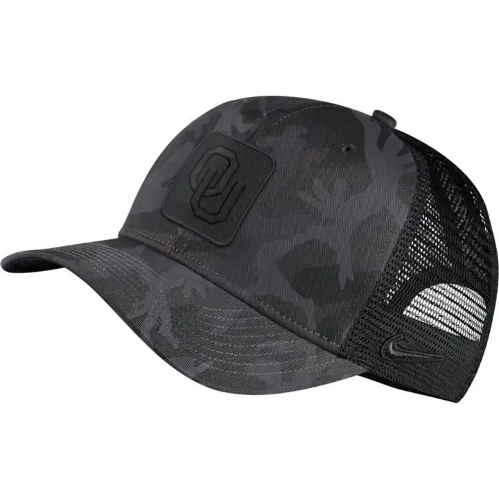 Oklahoma Sooners NCAA NK Camo Trucker BB CAMO/BLK
