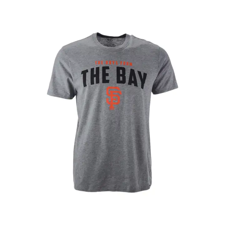 T-shirt Logo MLB Giants de San Francisco The BAY GRY