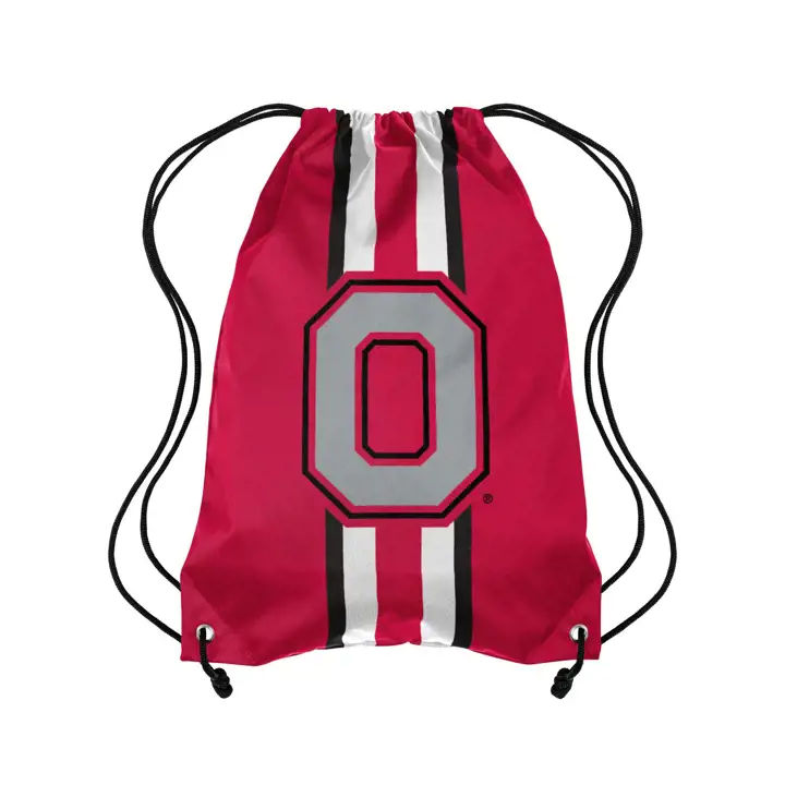 Sac à cordon rayé des Buckeyes d'Ohio State ast