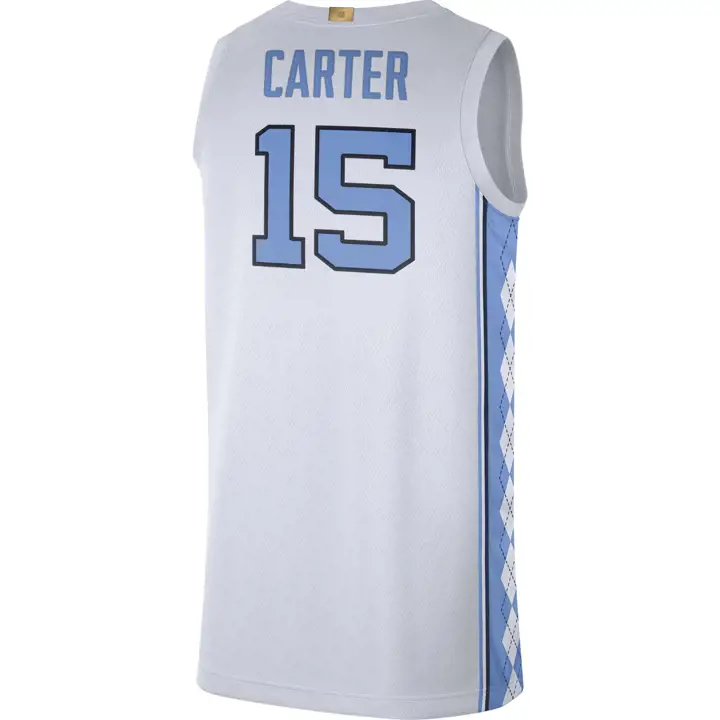 Maillot de basket-ball en édition limitée NCAA North Carolina Vince C