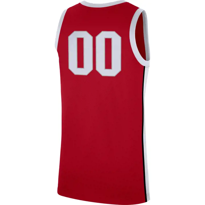 Maillot de basket-ball replica Ohio State Buckeyes NCAA pour l'extérieur ROUGE/