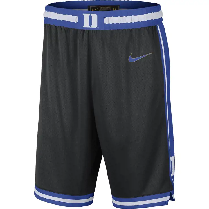 Short de basket alternatif Duke Blue Devils NCAA édition limitée - Noir