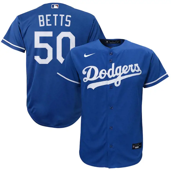 DODGERS MLB Maillot officiel joueur junior Mookie Betts rbl