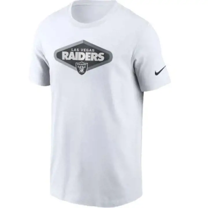 T-shirt Las Vegas Raiders NFL Marquee 20 ans blanc