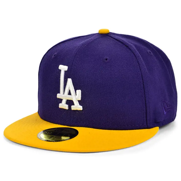LOS ANGELES DODGERS MLB 21 TWISTED 59FIFTY VIO/JAU