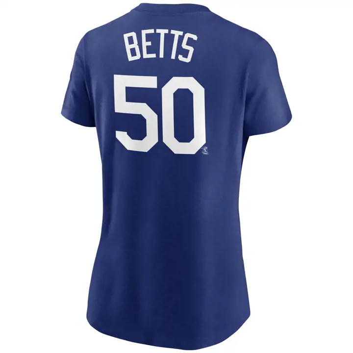 T-shirt Femme Dodgers MLB N&N Joueur Mookie Betts rbl