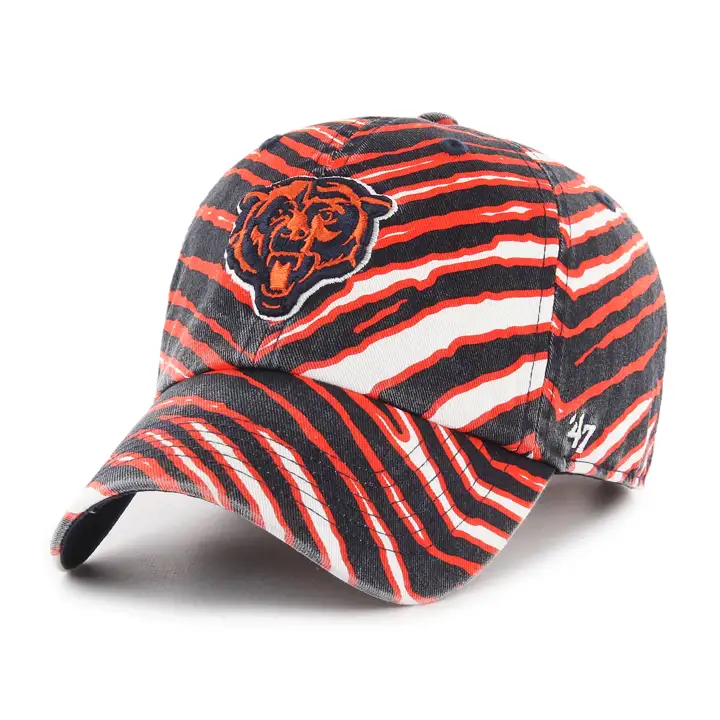 Chicago Bears NFL '47 Zubaz Clean Up NAVY/ORG