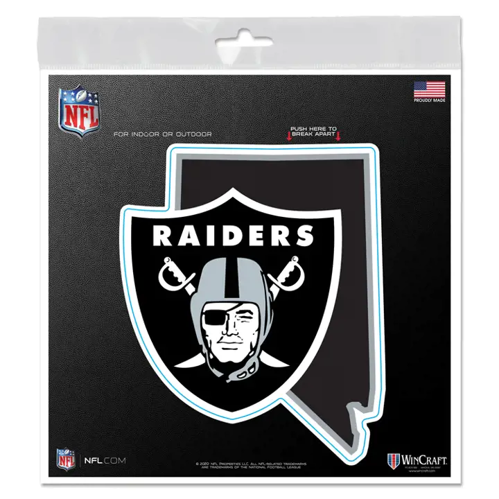 Aimant Las Vegas Raiders 6x6 ast