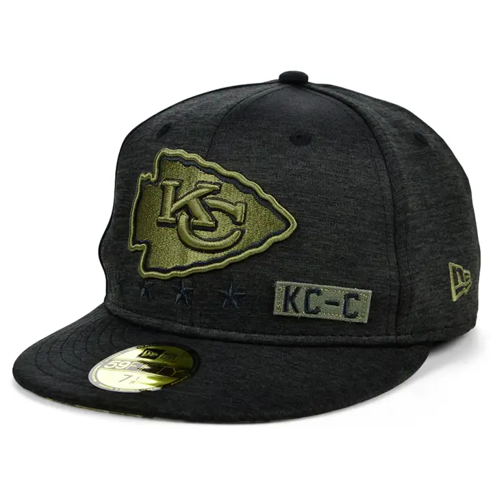 Kansas City Chiefs 20 NFL OF STS 59FIFTY BLK