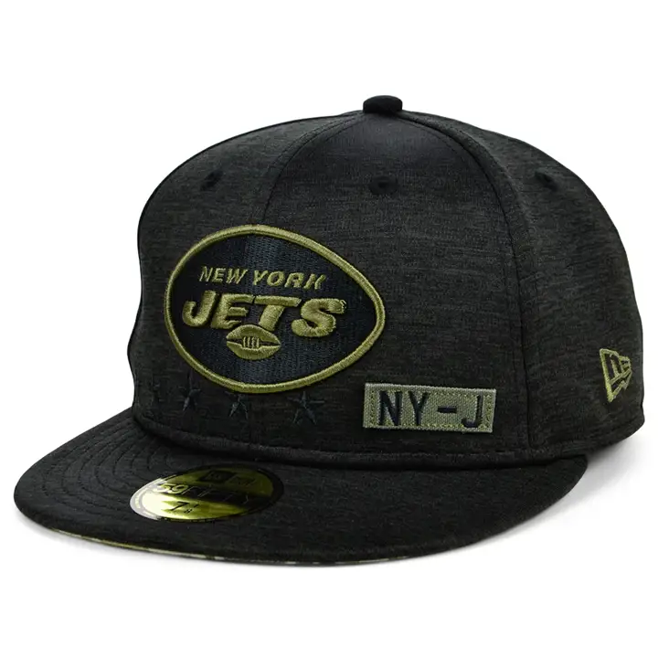 Casquette 59FIFTY NFL OF STS New York Jets Noir