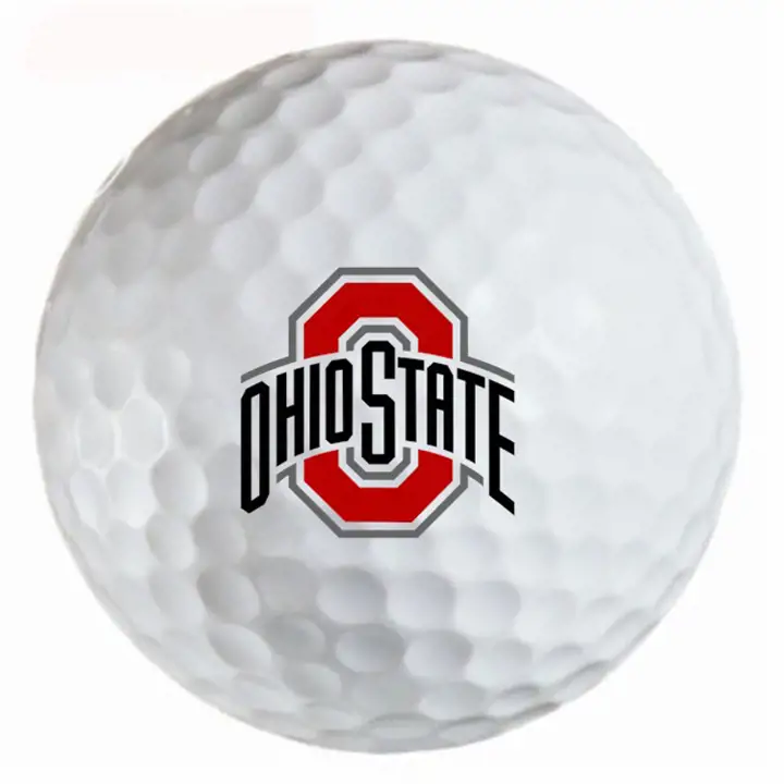 Balle de golf simple Ohio State Ast