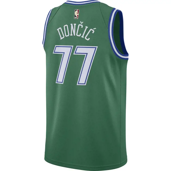 Maillot Swingman NBA HWC Dallas Mavericks 20 Luka Doncic vert