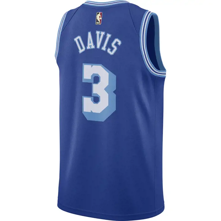 Maillot NBA HWC Swingman Los Angeles Lakers 20 Anthony Davis