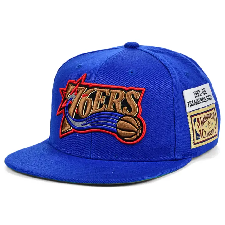 CASQUETTE SNAPBACK PHILADELPHIA 76ERS HWC JOCKEY RBL
