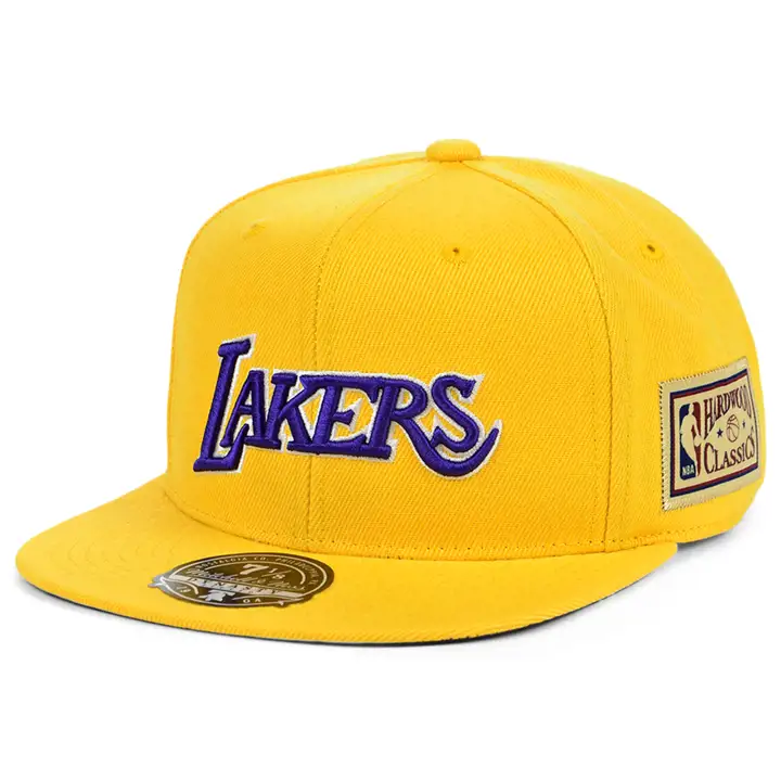 LOS ANGELES LAKERS ÉCUSSON CHAMPIONNAT NBA CASQUETTE AJUSTÉE GL