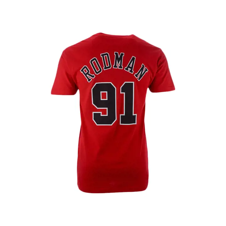 T-shirt BULLS NBA MN Hardwood HD Imprimé Joueur Dennis Rodman