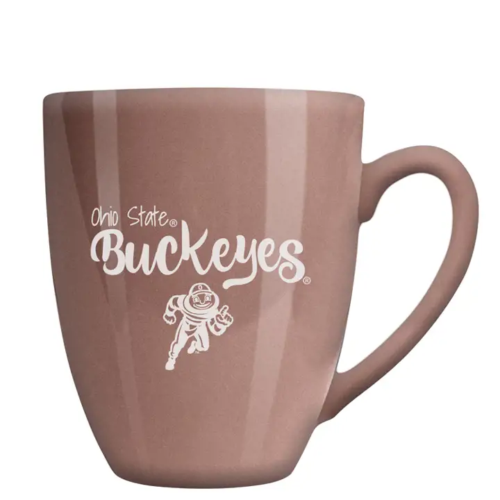Tasse en céramique Ohio State Buckeyes 15oz, rose
