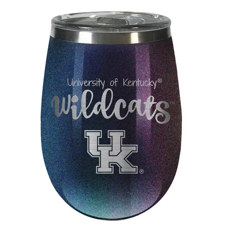 Gobelet à vin Kentucky Wildcats 10 oz noir