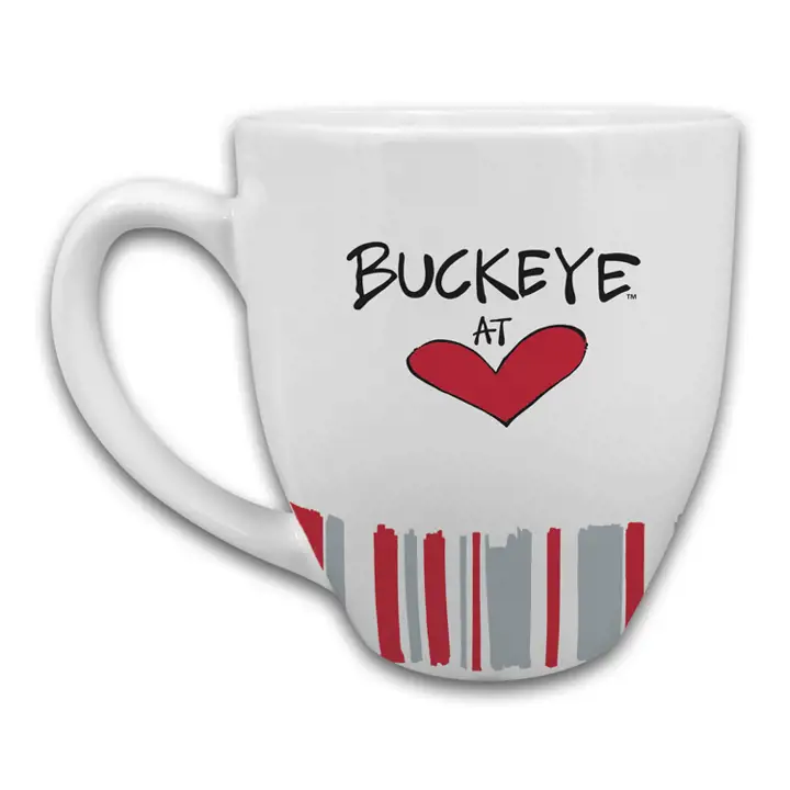 Tasse rayée Cœur Ohio State Ast