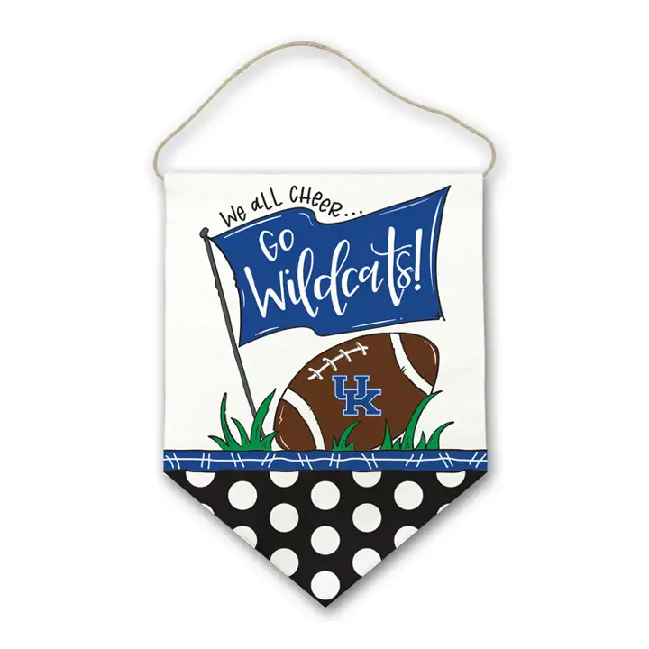 Kentucky Wildcats NOUS ENCOURAGEONS TOUS La poignée de porte ast