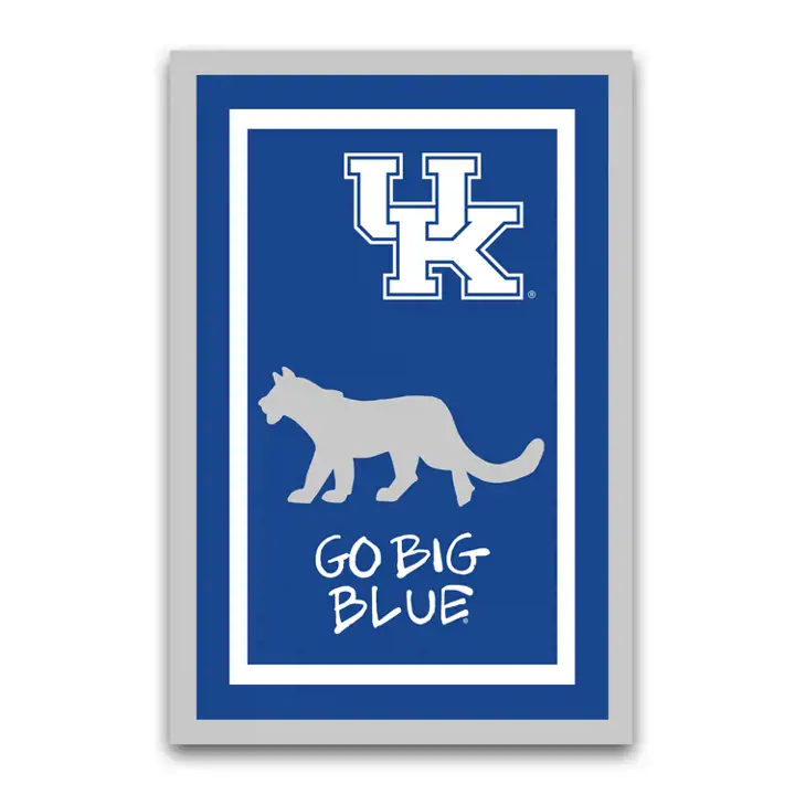 Drapeau de jardin Kentucky Wildcats Mascot Allez l'équipe