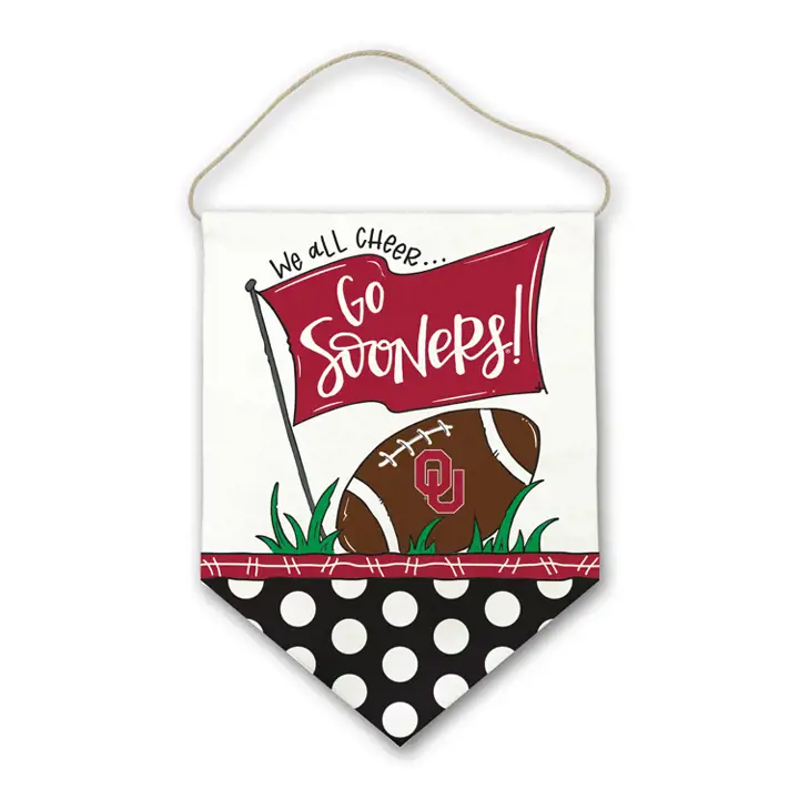 Oklahoma Sooners NOUS ENCOURAGEONS TOUS L'AFFICHE DE PORTE ast