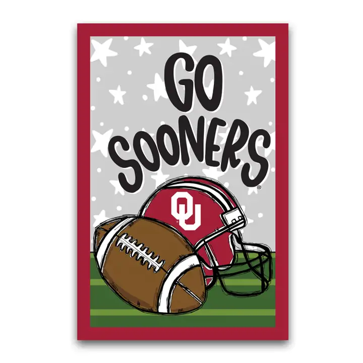 Drapeau de jardin des Sooners de l'Oklahoma