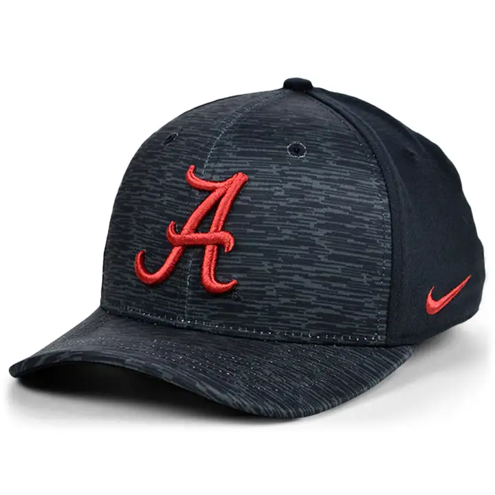 Casquette Velocity Flex Nike Anthracite Alabama Crimson Tide