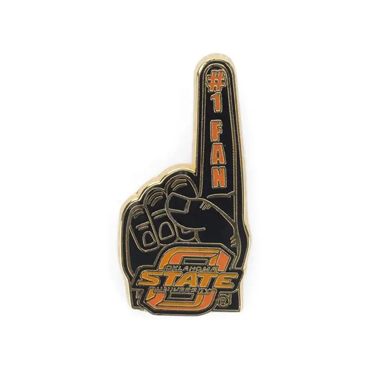 Pin "Fan numéro 1 des Cowboys d'Oklahoma State"