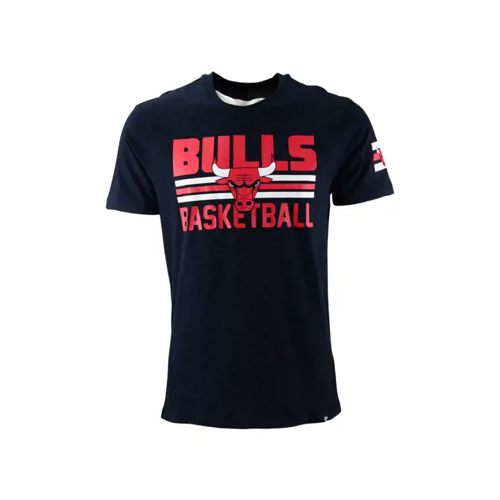 T-shirt BLK Chicago Bulls NBA Half Court Super Rival