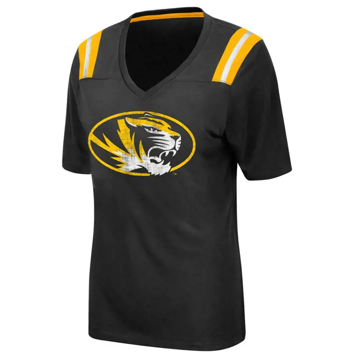 T-shirt « Pierre-papier-ciseaux » Missouri Tigers NCAA pour femme 20
