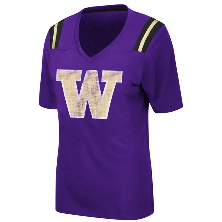 T-shirt femme Washington Huskies NCAA Pierre-feuille-ciseaux