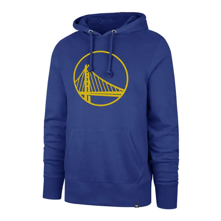 Sweat à capuche WARRIORS NBA Imprimé bleu