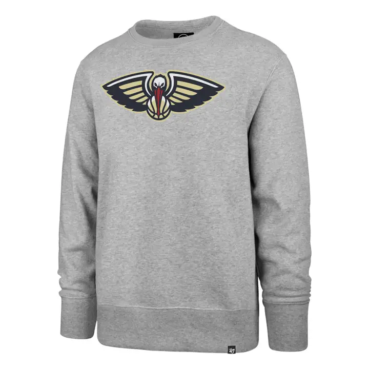 New Orleans Pelicans NBA Imprimé En-tête Crew GRY