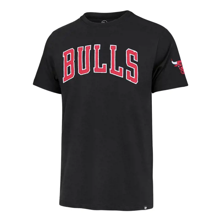 T-Shirt BLK Chicago Bulls NBA Franklin Wordmark Fieldhouse