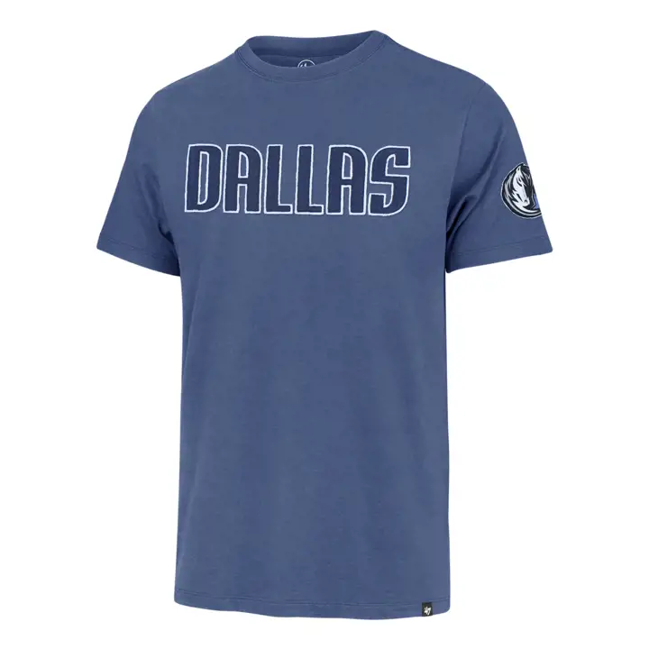 T-Shirt Dallas Mavericks NBA Franklin Wordmark Fieldhouse BL