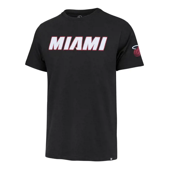 T-shirt Miami Heat NBA Franklin Wordmark Fieldhouse NOIR