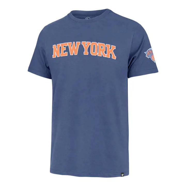 T-shirt Franklin Wordmark Fieldhouse NBA des New York Knicks BLEU