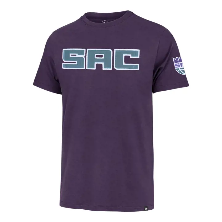 Sacramento Kings NBA Franklin Wordmark T-shirt du Palais des sports PU