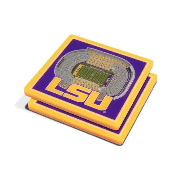Sous-verre 3D L.S.U. StadiumViews